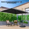 Slunečník COSTWAY 300 × 300 cm, slunečník s kloubovým Náhled obrázku produktu 2