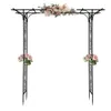 ALIGHTUP Arc de jardin en métal 206x41x216cm, arc de roses Voir les images du produit 3