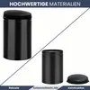 DELUKE® Sensor Mülleimer Küche 30L Schwarz - Automatik Produktbild-Vorschau 4