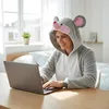 Onesie Kigurumi Pyjamas Mickey Mouse Verkleidung Kostüm Produktbild-Vorschau 6