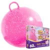 Pinkfarbener Glitzer-Skippyball, 60 cm Produktbild-Vorschau 1