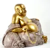 MF Lachende Buddha Figur mit dickem Bauch Skulptur Deko Produktbild-Vorschau 3