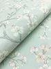 NEWROOM Tapete Hope 1 Blau Vliestapete - Floral Blumen Produktbild-Vorschau 2