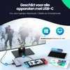 Siltcon® 14-in-1 USB C Hub - 2x HDMI 4K, VGA, RJ45, USB C Productafbeelding-voorbeeld 5