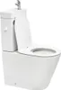 SAT Brevis Stand-WC WC-Kombination mit integriertem Produktbild-Vorschau 2
