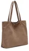emily & noah Eva Suede Damenaccessoires Tasche Beige Produktbild-Vorschau 2
