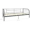 vidaXL Struttura letto divano letto Grigio Metallo 90×200 Anteprima dell’immagine prodotto 8