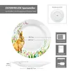 6x Velikonoční talíř Ø27cm porcelánový talíř 6 osob velký Náhled obrázku produktu 6