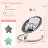 COSTWAY Elektrische Babyschaukel, Babywippe mit 5 Produktbild-Vorschau 5