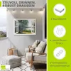 ARTland Wandbild Alu für Innen & Outdoor Hortensien am See Produktbild-Vorschau 2