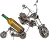 Chopper Motorrad Weinflaschenhalter aus Metall Produktbild-Vorschau 1