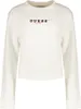 Guess Jeans Gj Crop Cn 3d Emb Sweatshirt Weiß XS Damen Weiß Produktbild-Vorschau 5
