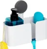 Sprchový regál - 21x9x19 cm - Bez vrtání - Plast - Sprchový Náhled obrázku produktu 1