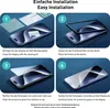 3x Schutzglas Panzerfolie Klar für iPhone 14 Anbringhilfe + Produktbild-Vorschau 8