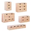 Schubladenbox "Mini Bloc" | Kiefer Massiv | Produktbild-Vorschau 1