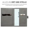 kwmobile Mutterpasshülle aus Kunstleder in Nubuklederoptik Produktbild-Vorschau 4