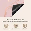 KitchenYeah© Herdabdeckplatte Marmor - Roségold - Linie , Produktbild-Vorschau 5