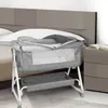 3in 1 Beistellbett & Babywiege & Reisebett Höhenverstellbar Produktbild-Vorschau 1