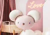 Folienballon Maus 75x46cm Hellrosa Produktbild-Vorschau 2
