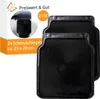 2x Schmutzfänger Set 2 universal 23 x 20 cm schwarz für Produktbild-Vorschau 1