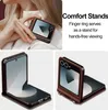 Handyhülle für Samsung Galaxy Z Flip 7, Leder Crossbody Produktbild-Vorschau 3