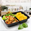 10 Essensboxen mit Deckel & 3 Trennfächern, Meal Prep Boxen Produktbild-Vorschau 4