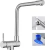 AICA Wasserhahn Faltbare 360° Drehbare Silber Küchenarmatur Produktbild-Vorschau 1