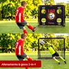Porta da calcio KM-Fit 150x120 cm con rete, porta da Anteprima dell’immagine prodotto 4