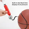 Pompka do piłek, przenośna pompka sportowa z manometrem i Podgląd zdjęcia produktu 6