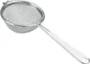 METALTEX Sieb fein Aluminium / PP Griff Ø 10 cm weiß – 6er Produktbild-Vorschau 1