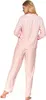 A woman is shown from the back wearing pink pajamas. Produktbild-Vorschau