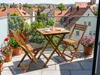 3-teiliges Balkonmöbel-Set aus Akazienholz, klappbar Produktbild-Vorschau 10