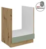 Küchen Herdunterschrank 60 cm Küche ARIA Aquamarin ultra Produktbild-Vorschau 1