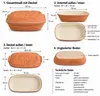 KERAZO 4,5 Liter Brotbackform mit Deckel und Getreidemuster Produktbild-Vorschau 7
