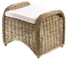 Kobolo Rattanhocker CARDIFF Hocker aus Rattan in kubu gray Produktbild-Vorschau 1