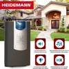Heidemann Funkgong-Set HX Action 150m, anthrazit,Rufsensor Produktbild-Vorschau 5