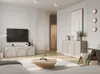 Selsey Arkadia - Buffet TV 3 portes avec façades fraisées, Voir les images du produit 3
