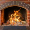 Feuerfeste Kaminmatte, rutschfeste Feuermatte, UNOIU Produktbild-Vorschau 2
