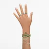 Swarovski Uni Tennis Armband grün Matrix 5658849 Produktbild-Vorschau 6