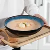 Service de table en grès, vancasso Set de 4 assiettes à Voir les images du produit 4
