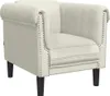 A studio shot of a single armchair. Produktbild-Vorschau