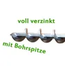Erdbohrer 30 mm 3 cm - 1m für Akkuschrauber oder Produktbild-Vorschau 2