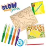 SES Creative 14284 Blow Airbrush Pens Dinos, Kreatives Produktbild-Vorschau 2
