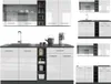 Singleküche Vicco R-Line Weiß Hochglanz/Anthrazit 160 cm , Produktbild-Vorschau 9