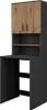 A studio shot of a desk with a hutch. Voir les images du produit