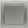 DELPHI Wechsel-Schalter 250V/ 10A, inkl. Rahmen, UP, silber Produktbild-Vorschau 5