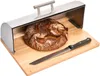 Zeller Brotkasten, Edelstahl/Gummibaum Produktbild-Vorschau 5