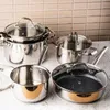9-Teiliges Topfset Klausberg Kb-7215 Stahl 18/10 Produktbild-Vorschau 17