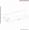 Skye Decor, Novella K5 - White, Wandregal, Weiß, 100% Produktbild-Vorschau 7