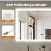 Puluomis Badspiegel mit Beleuchtung beschlagfrei 100x60, Produktbild-Vorschau 6